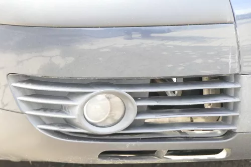VW Passat 3BG Stoßstange vorne Frontstoßstange Stoßfänger grau blau LC5F (158591)