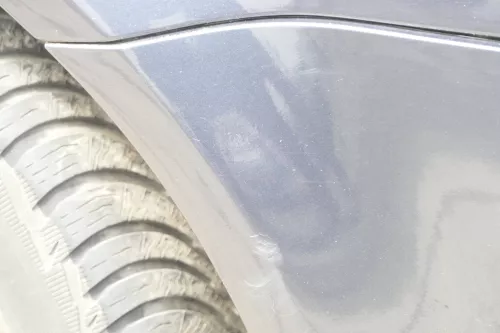 VW Passat 3BG Stoßstange vorne Frontstoßstange Stoßfänger grau blau LC5F (158591)