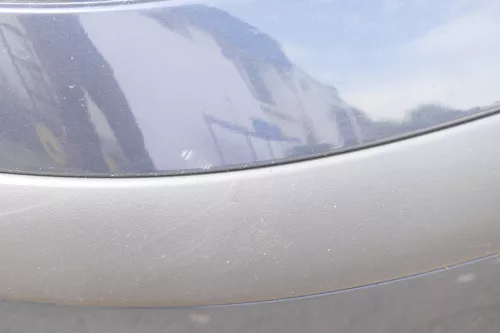 VW Passat 3BG Stoßstange vorne Frontstoßstange Stoßfänger grau blau LC5F (158591)