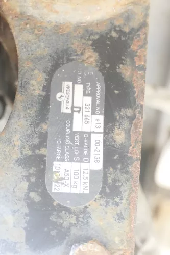 VW Sharan 7M abca.Bj2000 Anhängerkupplung mit Kabelbaum Westfalia Facelift (158628)