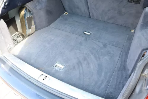 Audi A6 4B Avant Kombi Teppich Kofferraum Kofferraumteppich blau maritimblau