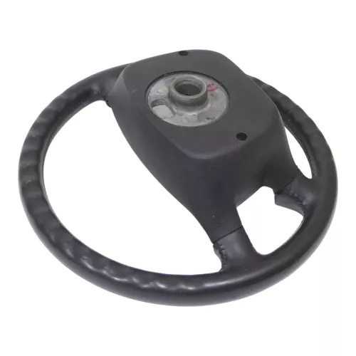 Skoda Fabia 6Y Lenkrad 4-Speichen 6Y0419091C E74 Leder Lederlenkrad -ohne Airbag (158677)