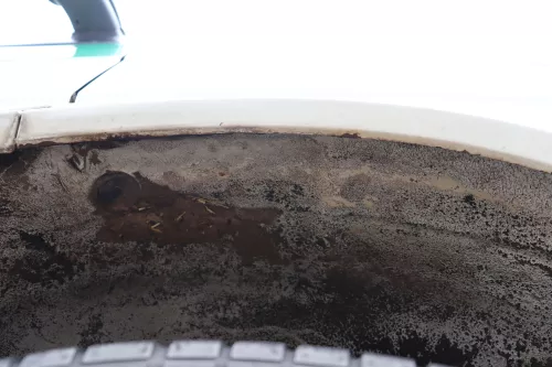 VW T4 Kotflügel vorne rechts weiß L902 - 701821022A bis 1996 (158843)