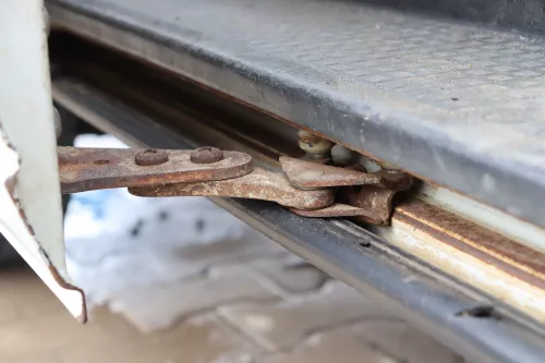 VW T4 Transporter Tür rechts Schiebetür mit Scheibe weiß Multivan Caravelle L902 (158850)