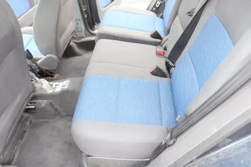 VW Golf 5M Plus Sitze Rückbank Rücksitzbank Lehne hinten blau (ohne Kopfstützen (158865)