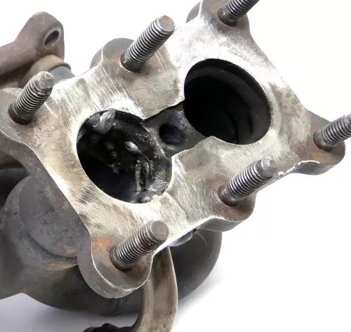 VW T4 Krümmer Abgaskrümmer 023253031H 2,5 Benziner ACU AEN - BILDER! MÄNGEL! (158878)