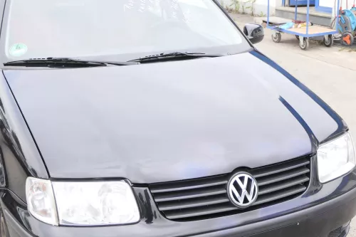 VW Polo 6N2 Motorhaube Haube vorne Klappe schwarz L041 uni (158924)