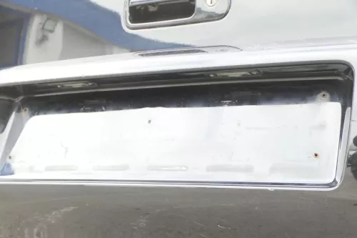VW Polo 6N2 Stoßstange hinten Heckstoßstange Stoßfänger schwarz L041 (158927)