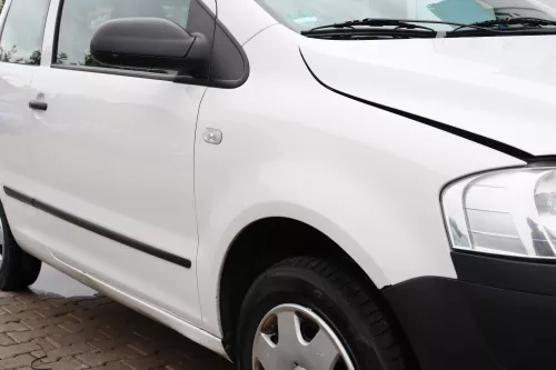 VW Fox 5Z Kotflügel vorne rechts weiß LB9A (159022)