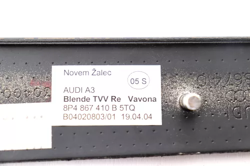 A3 8P Verkleidung Klappe Abdeckung Dekor Holz vavona Optik Blende Tür rechts vor (159042)