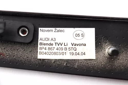 A3 8P Verkleidung Klappe Abdeckung Dekor Holz vavona Optik Blende Tür links vorn (159043)