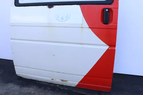 VW T4 Transporter Tür rechts Schiebetür Scheibe weiß Multivan Caravelle -Mängel (159064)