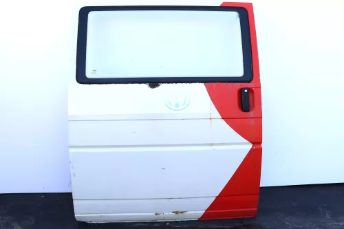 VW T4 Transporter Tür rechts Schiebetür Scheibe weiß Multivan Caravelle -Mängel (159064)