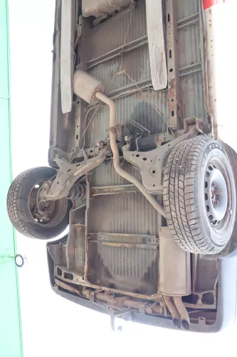 VW T4 Auspuff MIttelschalldämpfer +Endtopf mitte 1.9 TDI AAB AJA ABL (159084)