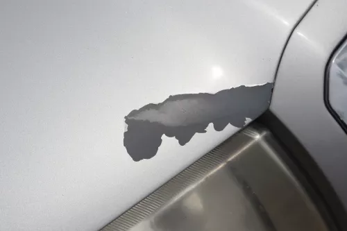 Skoda Fabia 6Y Motorhaube KLappe vorne silber grau LF7T OHNE Grill KEIN-GRILL (159093)