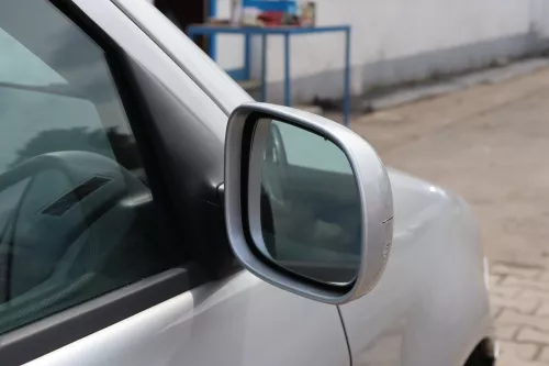 Skoda Fabia 6Y elektrisch Spiegel Außenspiegel rechts silber LF7T + Glas (159098)