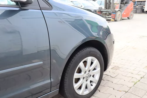 VW Polo 9N3 Kotflügel vorne rechts grau LC7V (159163)