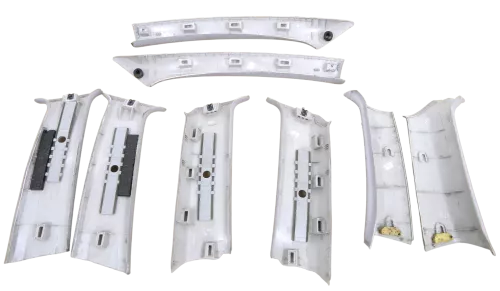 VW Golf 4 1J A-Säulen Verkleidung vorne Abdeckung B-Säule Airbag 4-Türer (159271)