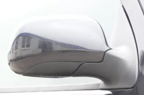 Skoda Fabia 6Y elektrisch Spiegel Außenspiegel rechts mit Glas schwarz LF9R d (159276)