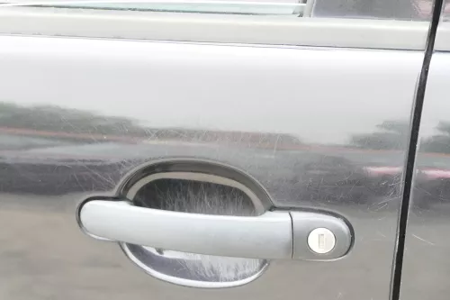 Skoda Fabia 6Y Kombi + Limousine Tür vorne links Fahrertür schwarz LF9R ohneAnba (159280)