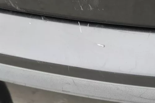 Skoda Fabia 6Y Kombi Combi Stoßstange hinten Heckstoßstange schwarz LF9R (159287)