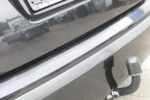 Skoda Fabia 6Y Kombi Combi Stoßstange hinten Heckstoßstange schwarz LF9R (159287)