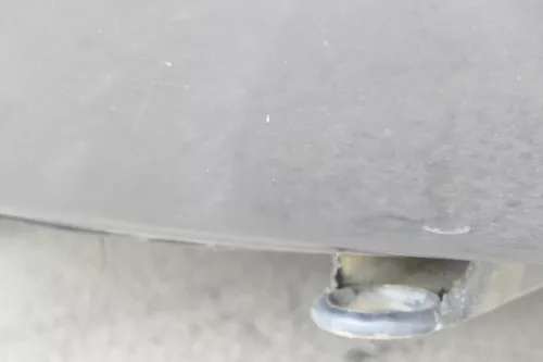 Skoda Fabia 6Y Kombi Combi Stoßstange hinten Heckstoßstange schwarz LF9R (159287)