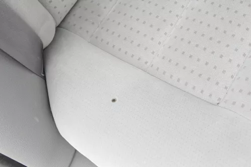 Golf 4 Limousine Sitz Rückbank Rücksitzbank Sitzfläche Kopfstützen Velour grau (159308)