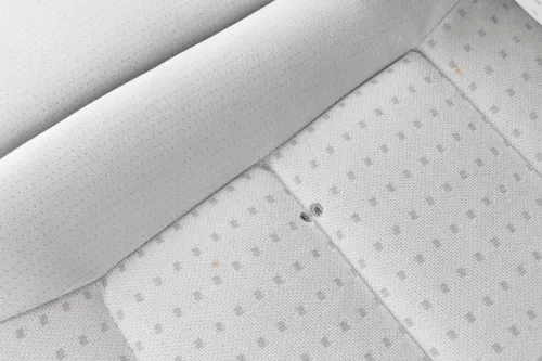 Golf 4 Limousine Sitz Rückbank Rücksitzbank Sitzfläche Kopfstützen Velour grau (159308)