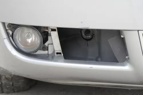 Audi A6 4B Frontstoßstange Stoßstange vorne Stoßfänger grau LY7Q Facelift (159331)