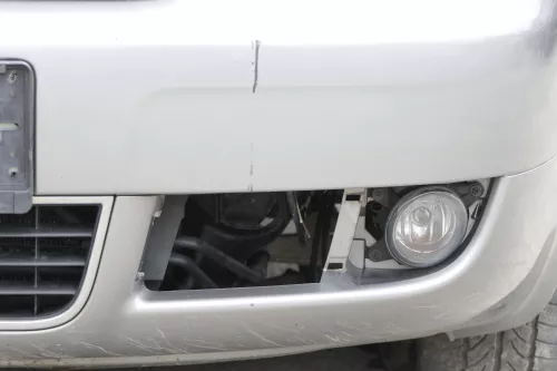 Audi A6 4B Frontstoßstange Stoßstange vorne Stoßfänger grau LY7Q Facelift (159331)