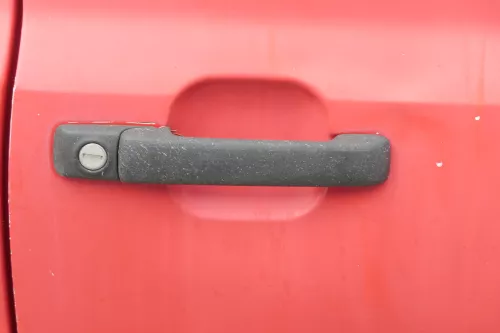 VW Golf 3 4 1E Cabrio Tür vorne rechts Beifahrertür rot - ohne Anbauteile (159362)