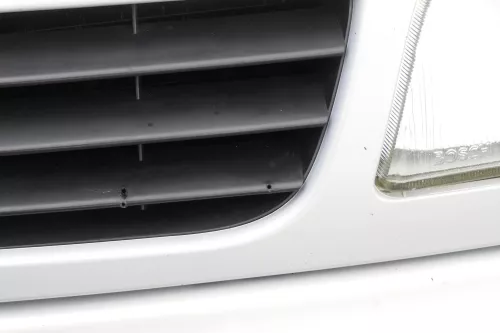 Seat Alhambra 7V 7M Kühlergrill Grill silber LB7Z satinsilber (159430)