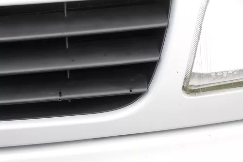 Seat Alhambra 7V 7M Kühlergrill Grill silber LB7Z satinsilber (159430)