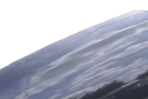 VW Fox 5Z Motorhaube Klappe vorn vorne schwarz L041 uni Haube (159473)