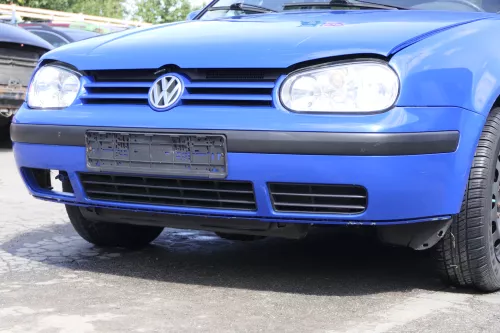 VW Golf 4 1J Stoßstange vorne Stoßfänger vorn blau LW5Z Frontstoßstange (159478)