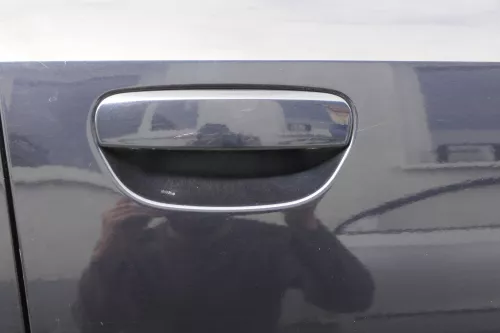 Audi A4 B6 8E Türblatt Tür hinten rechts blau LZ5L Kombi Avant + Rahmen (159621)