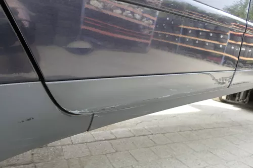 Audi A4 B6 8E Türblatt Tür hinten rechts blau LZ5L Kombi Avant + Rahmen (159621)