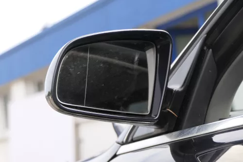 Audi A4 B6 8E B7 Spiegel Außenspiegel links elektrisch verstellbar blau LZ5L (159623)