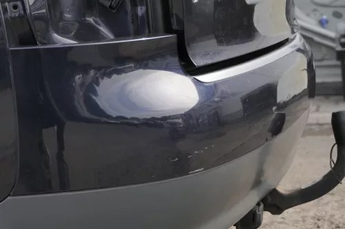 Audi A4 8E B6 Kombi Avant Stoßstange hinten mit Spoiler schwarz blau LZ5L (159627)