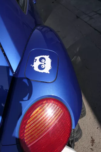 VW New Beetle 9C Kotflügel hinten rechts blau LA5W 1C0821302H