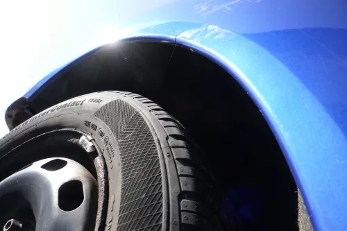 VW New Beetle 9C Kotflügel hinten rechts blau LA5W 1C0821302H (159681)