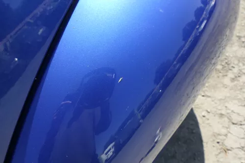 VW New Beetle 9C Kotflügel hinten links blau LA5W 1C0821301F  (159682)