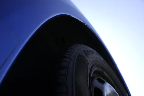 VW New Beetle 9C Kotflügel hinten links blau LA5W 1C0821301F  (159682)