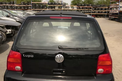 VW Lupo 6X Heckklappe Klappe Kofferraumklappe Scheibe schwarz L041 ohneAnbautei