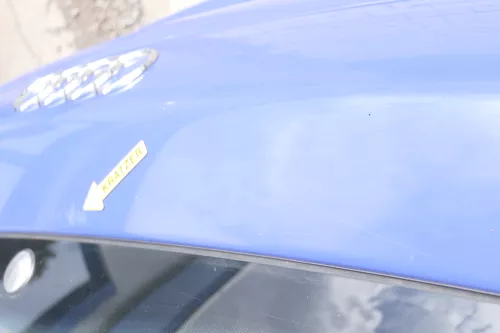 Audi A3 8L bis ca.Bj.1999 Heckklappe Kofferraumklappe Klappe hinten blau LY5M (159856)