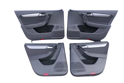 VW Passat 3C B7 Kombi 4x Türverkleidung Verkleidung Tür vorne hinten schwarz (159872)