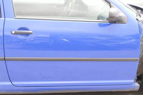 VW Golf 4 Tür vorne rechts Beifahrertür 2/3-Türer blau LW5Z - ohne Anbauteile (159931)