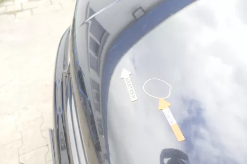 VW Golf 4 Motorhaube Haube Klappe vorne schwarz LC9Z metallic blackmagic  p (159972)