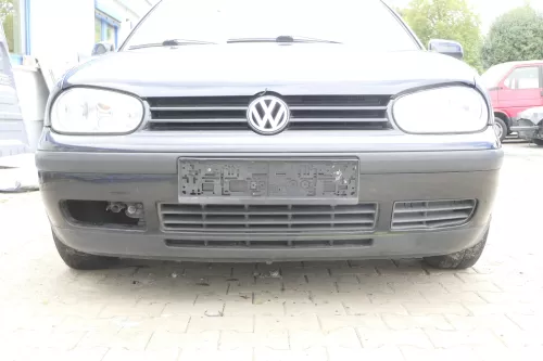 VW Golf 4 1J Stoßstange vorne Stoßfänger vorn schwaz LC9Z Frontstoßstange
